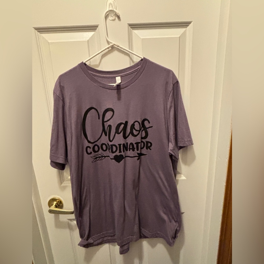 Purple Graphic T-Shirt